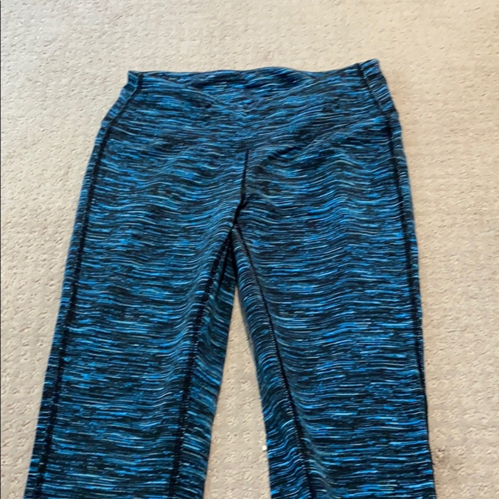 Reebok blue space dye leggings - Picture 4 of 6